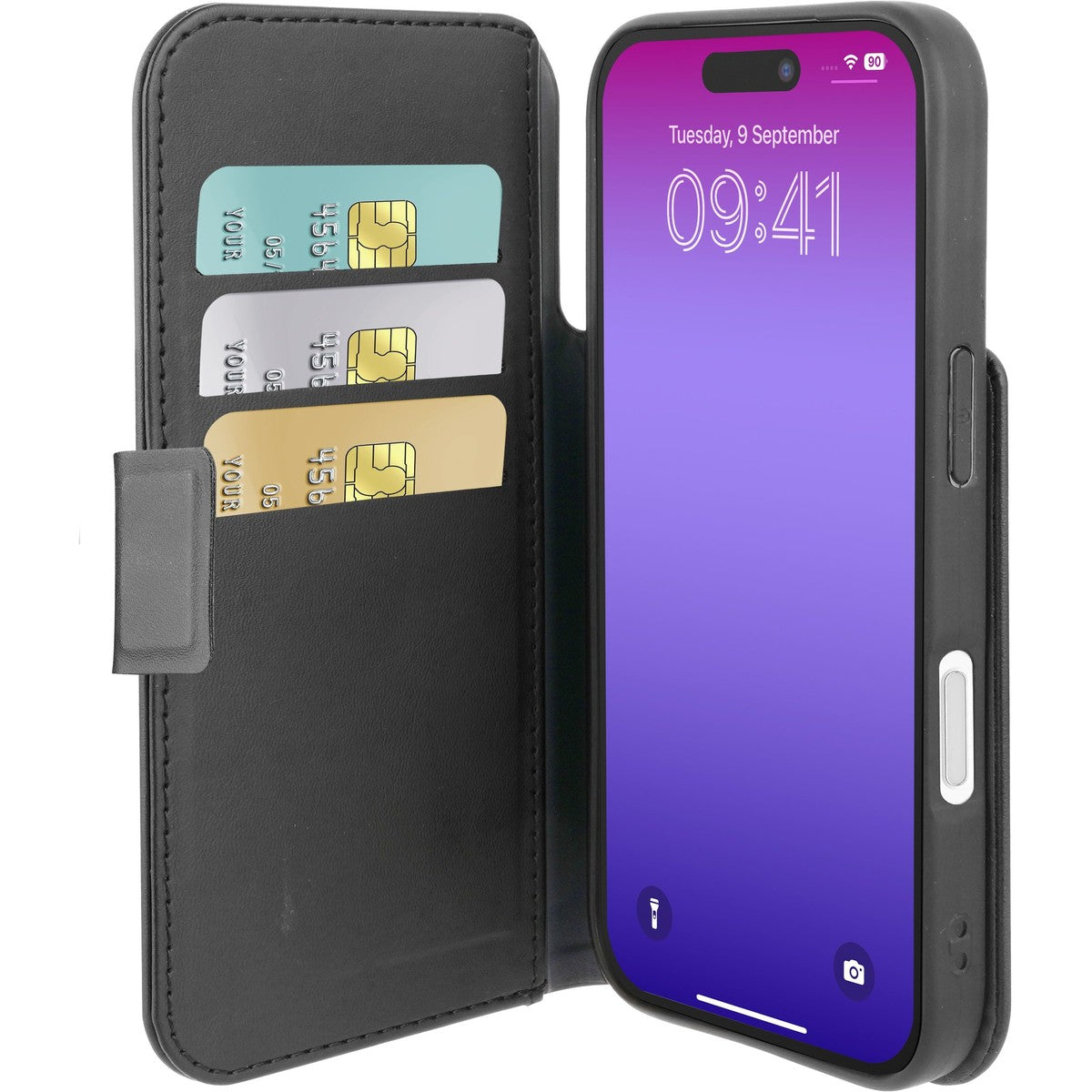 Custodia in stile libro con tecnologia antibatterica Microban®