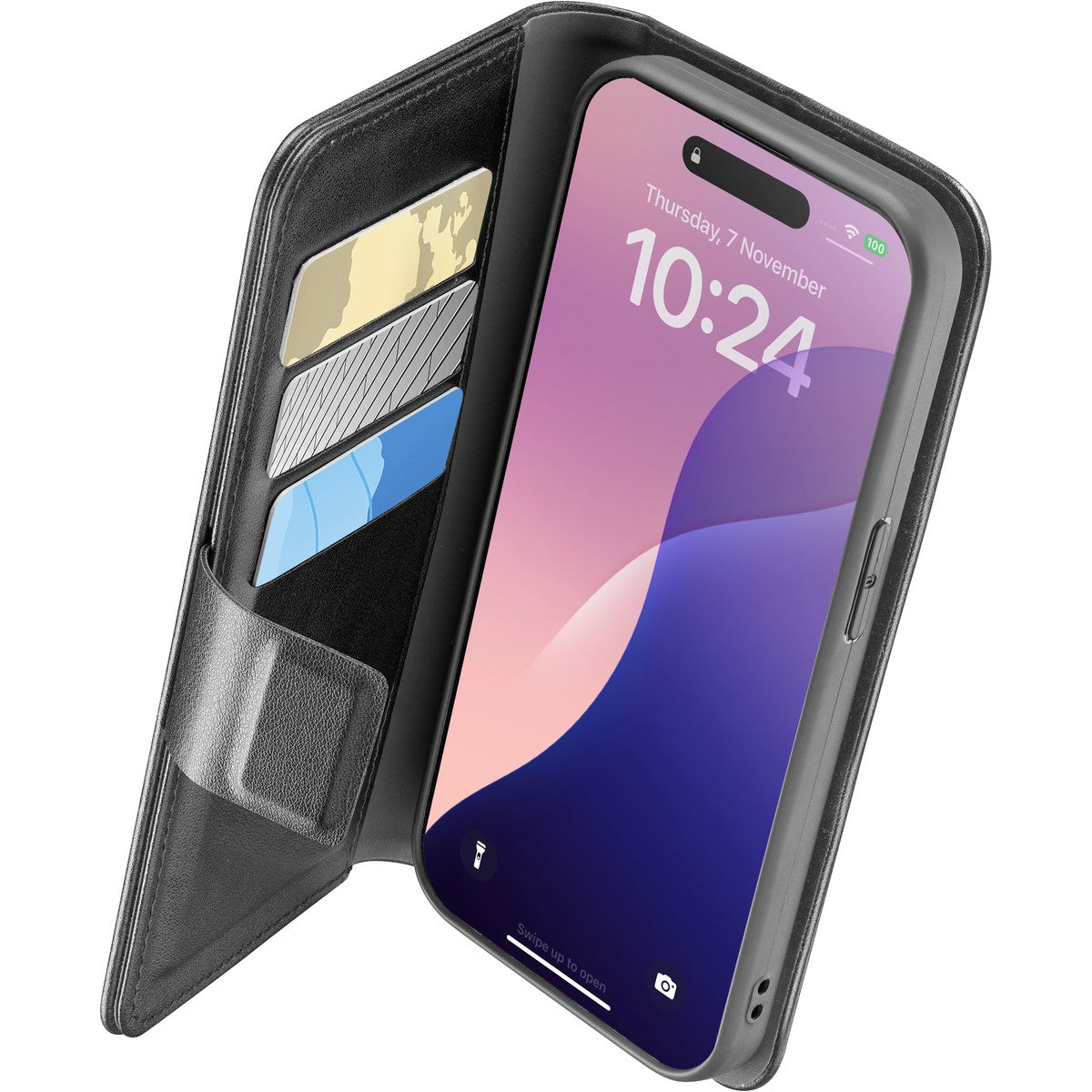 Custodia in stile libro con tecnologia antibatterica Microban®