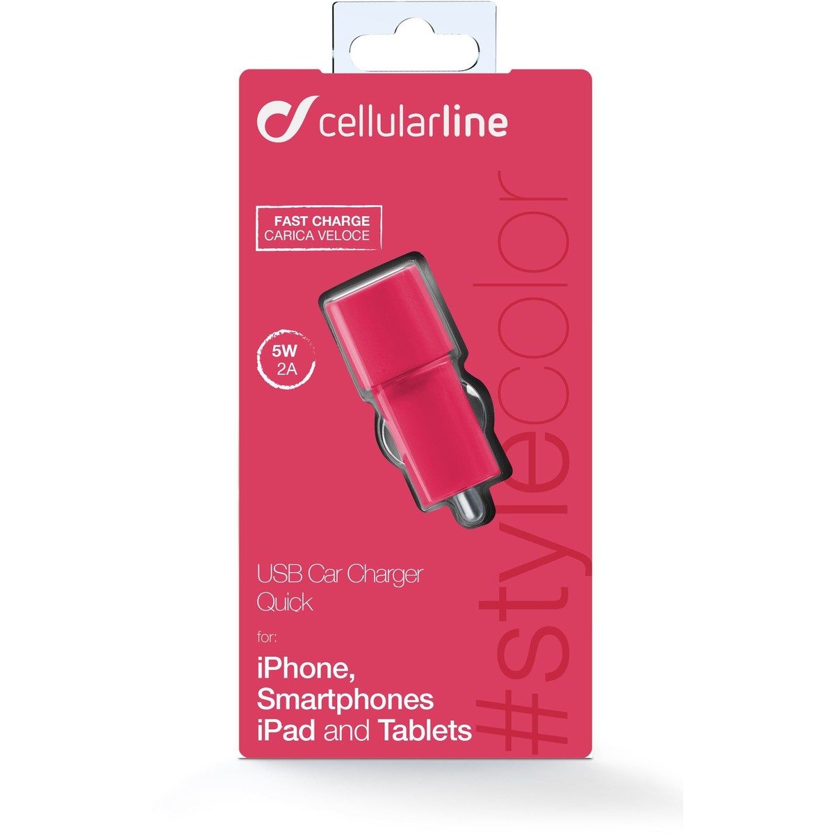 Chargeur de voiture USB 2A