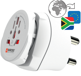Adapter: Combo World nach Südafrika