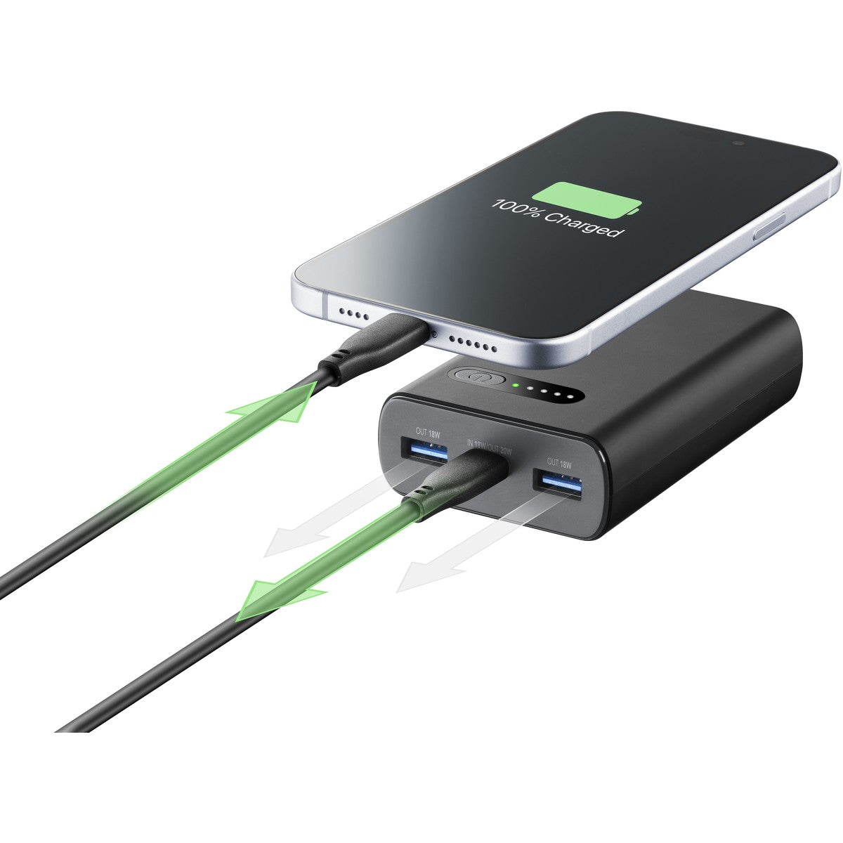 Portable Fast Power Delivery Charger 10'000mAh