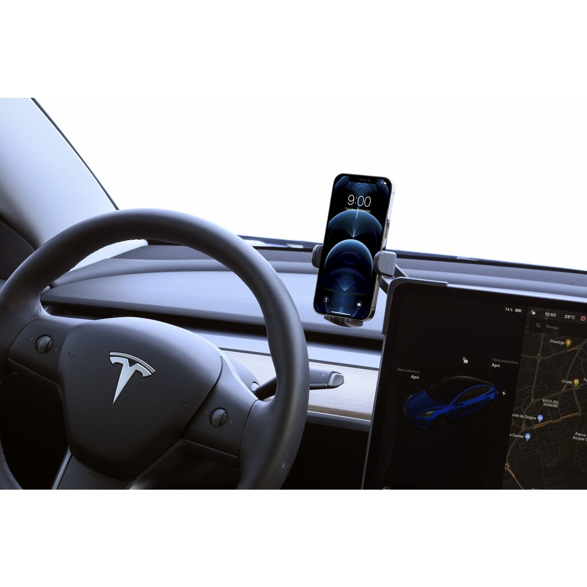 Universal Autohalterung : Tesla