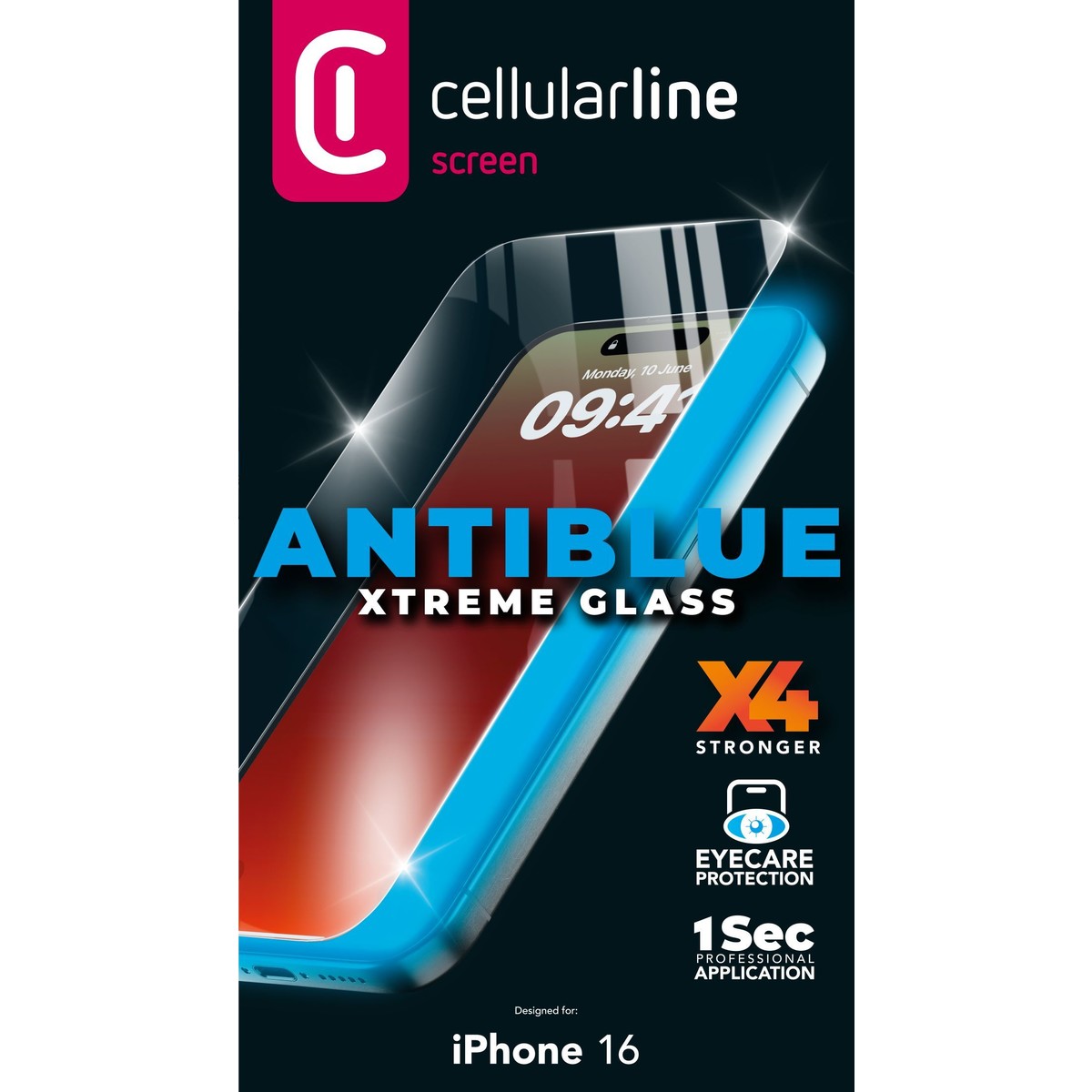 gehärtete Glas - integriertem Antibluelight-Filter, leicht anzubringen und ultra widerstandsfähig 