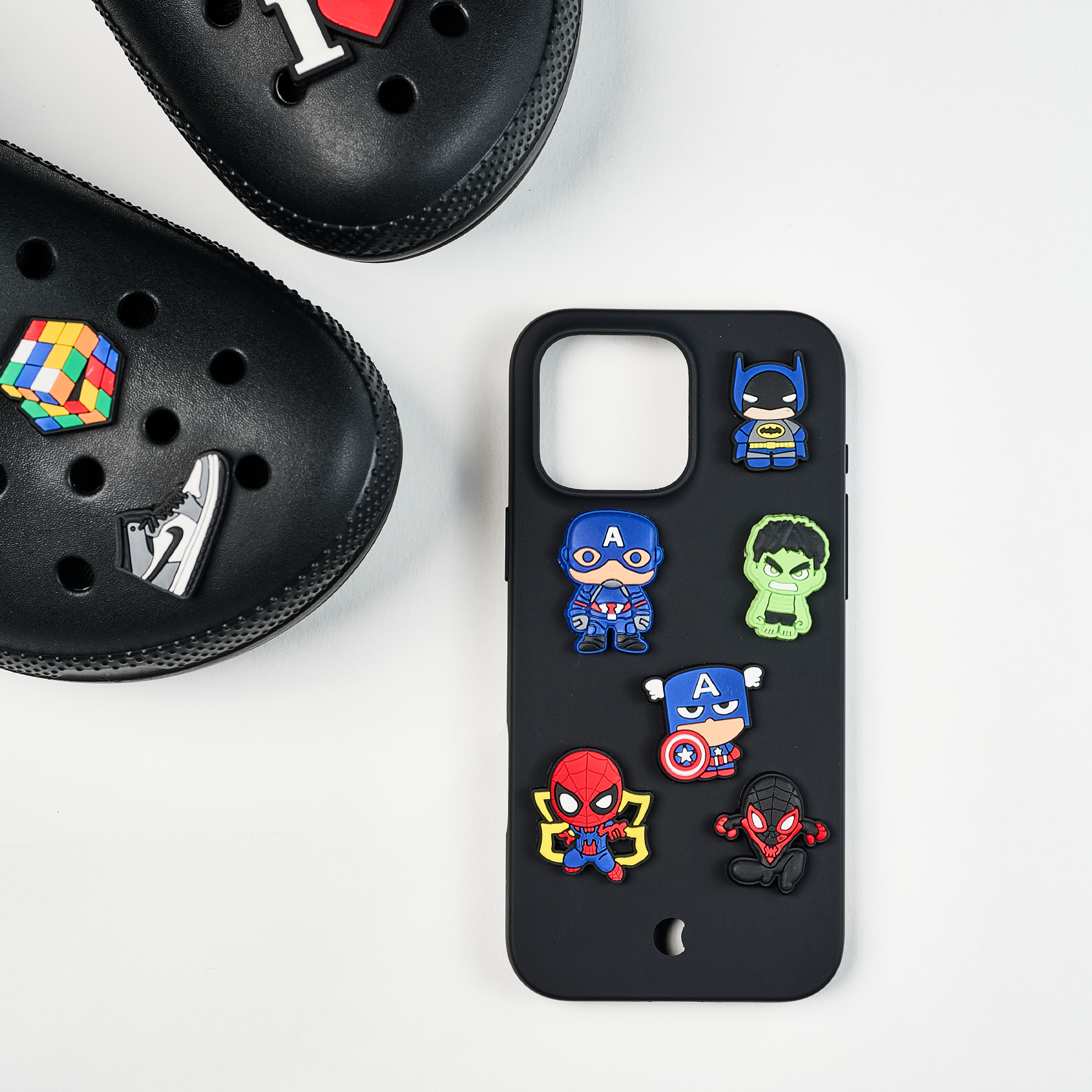 Schützende Smartphone-Hülle, endlos personalisierbar, kompatibel mit Miss G Charms.