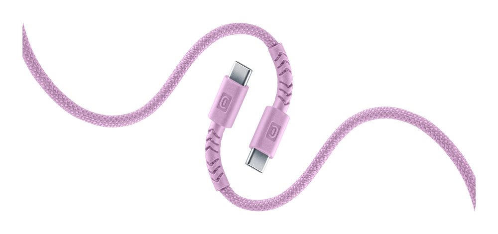 Cellularline USBDATAUBRC2C15P USB cable 1,5 m USB C 60 W Pink