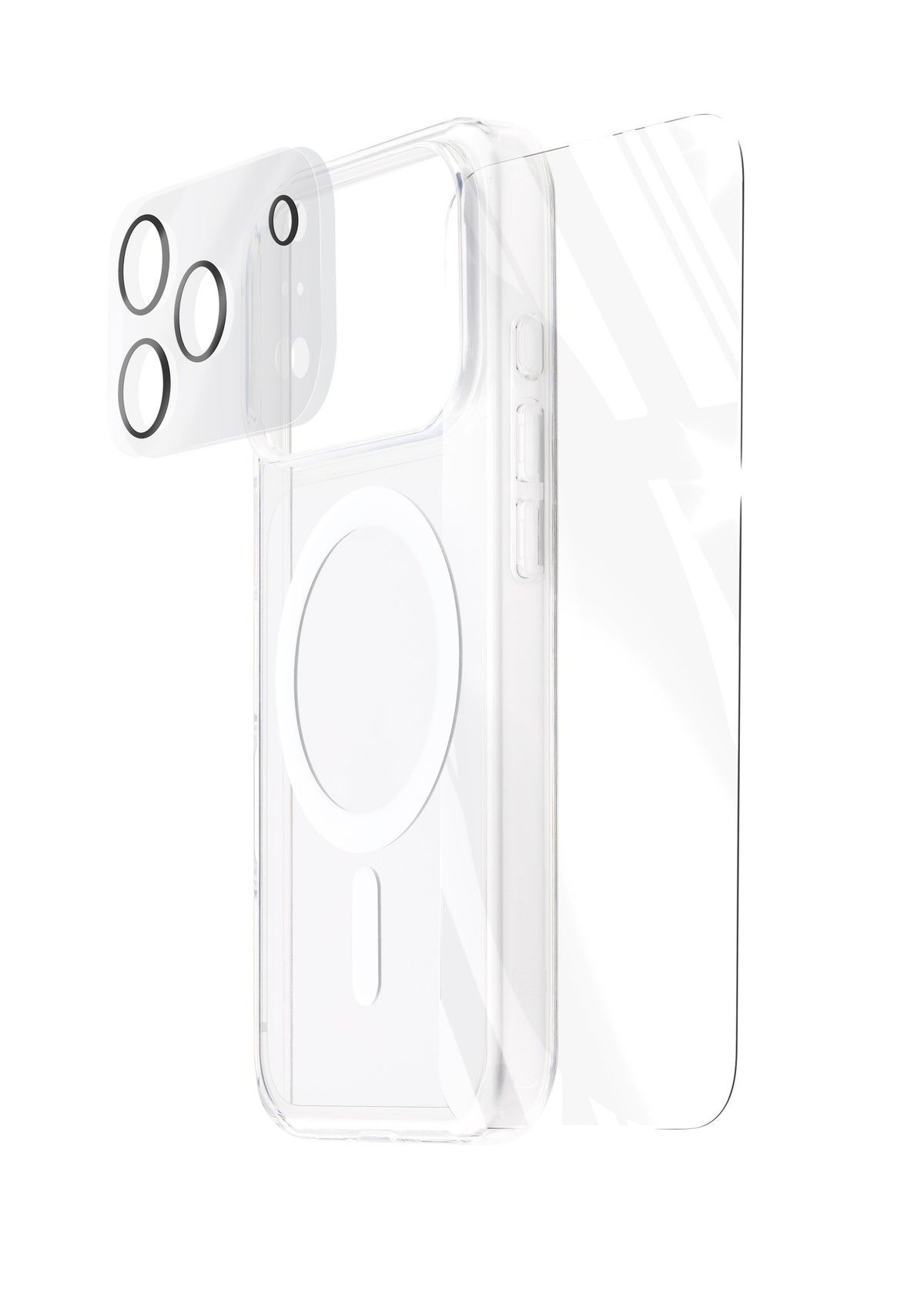 Cellularline 360DEFKITIPH18PRMT mobile phone case Cover Transparent