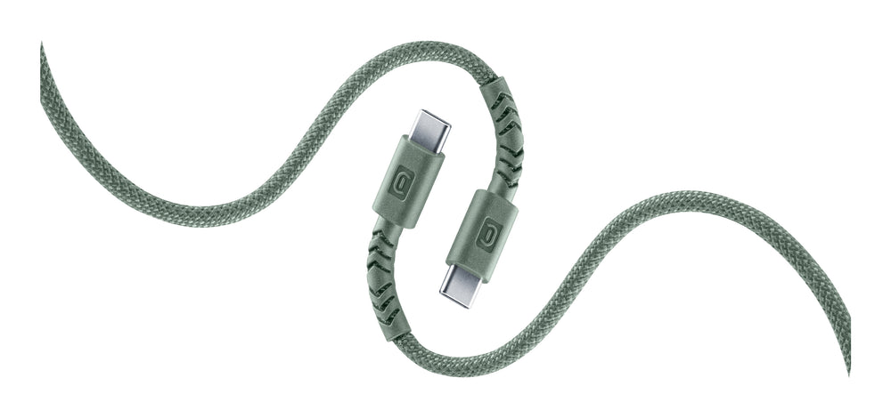 Cellularline USBDATAUBRC2C15G USB cable 1,5 m USB C 60 W Green