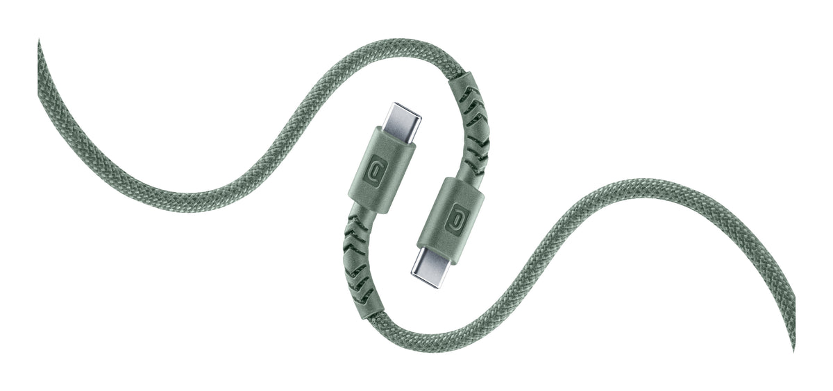 Cellularline USBDATAUBRC2C15G USB cable 1,5 m USB C 60 W Green