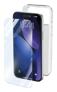 Cellularline PROTKITIPH18PRMT mobile phone case 17,5 cm (6.9") Cover Transparent