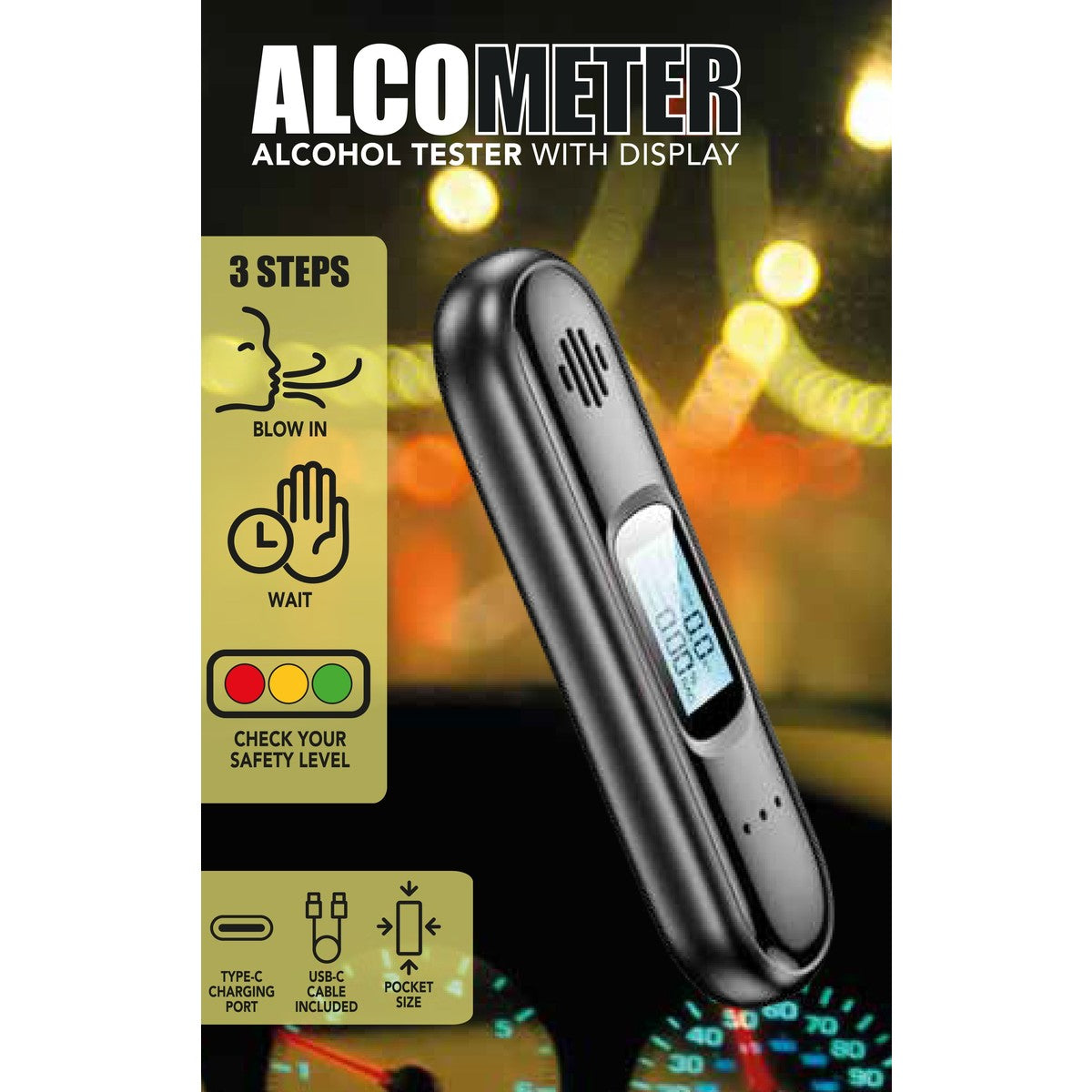 DIGITALER ALKOHOLTEST