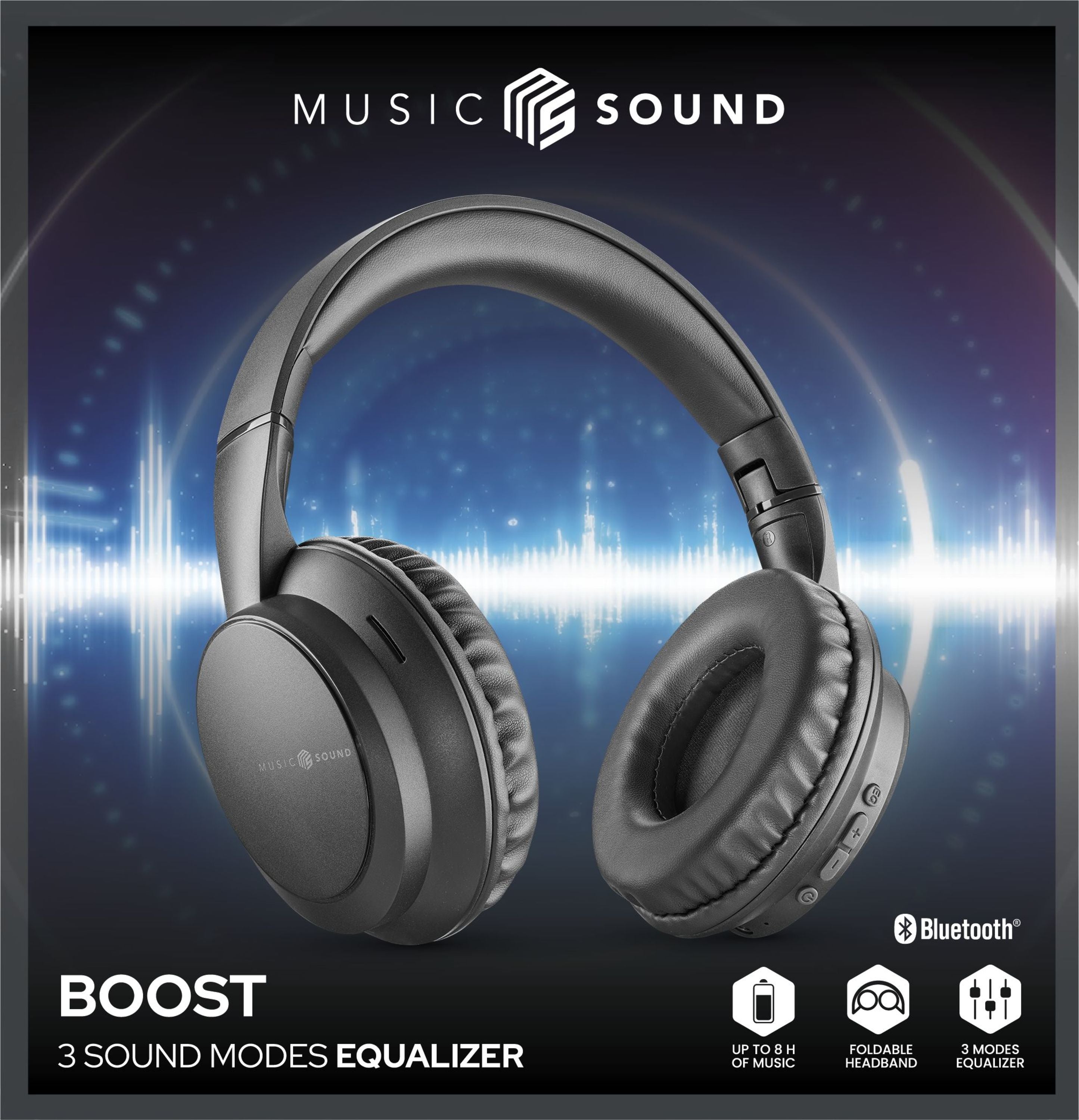 Casque Bluetooth MS EQ BOOST