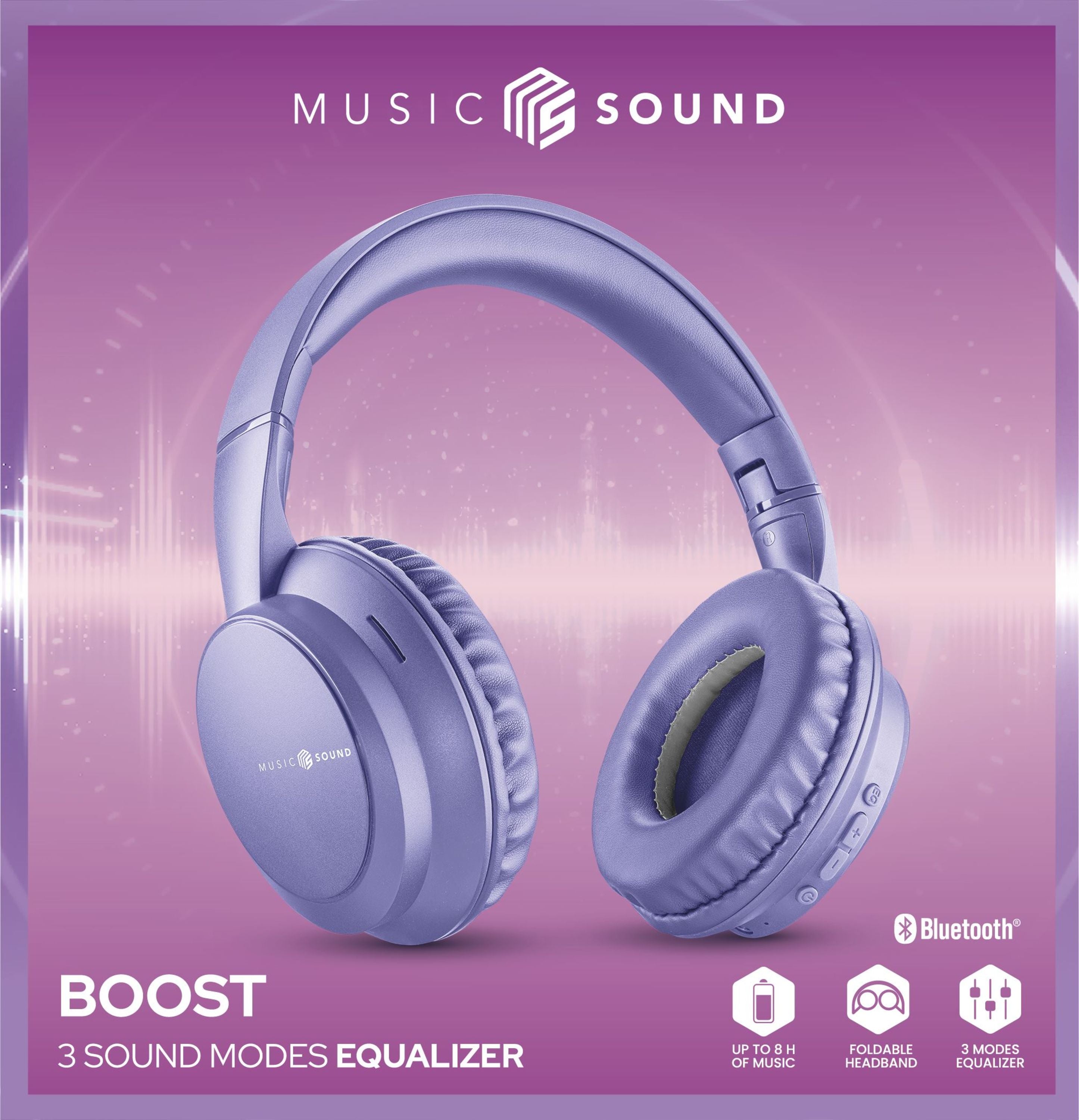 Casque Bluetooth MS EQ BOOST