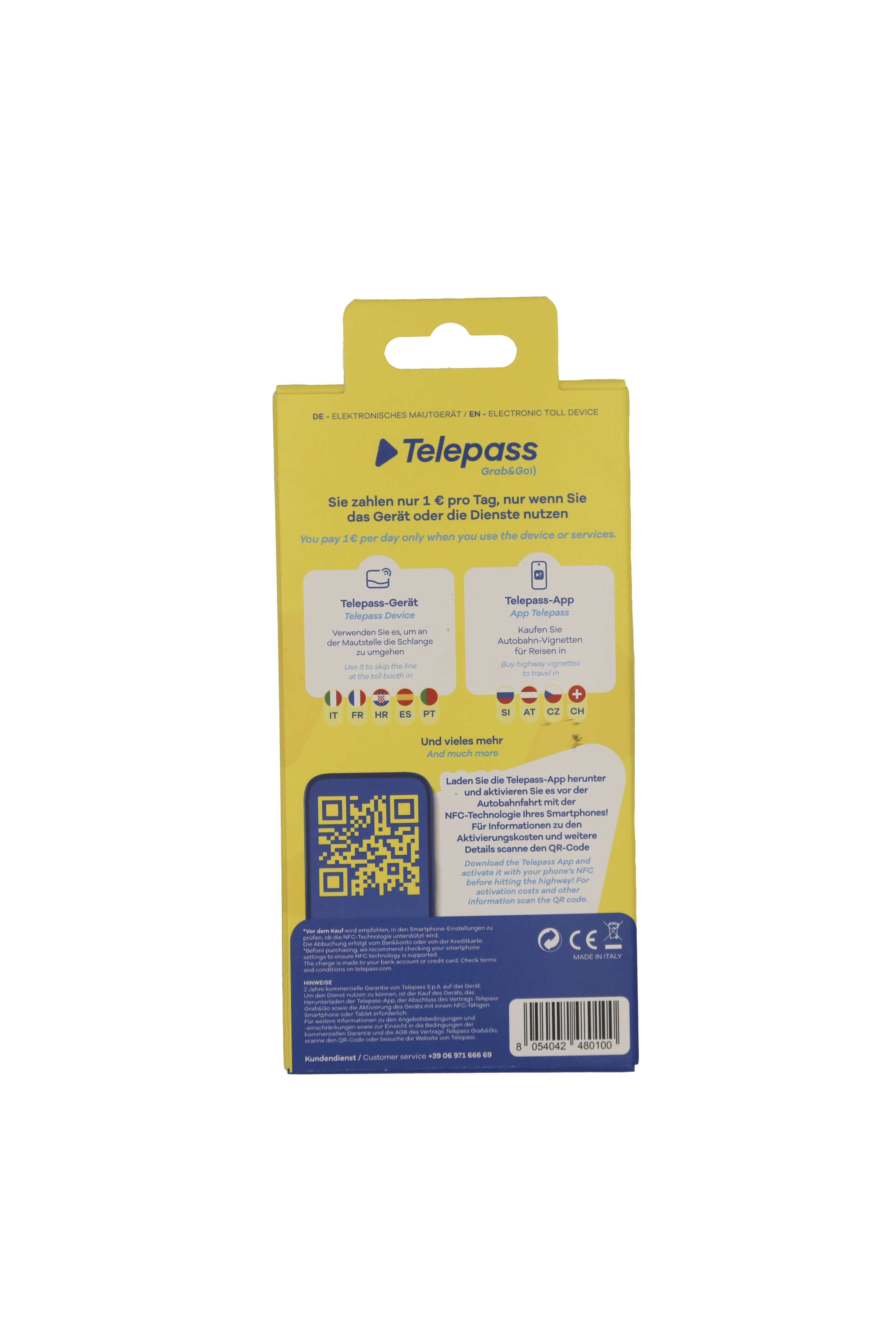 Telepass NFC Europe Device