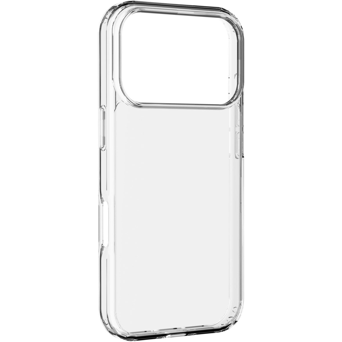 Clear Strong - Custodia rigida con bordi in gomma