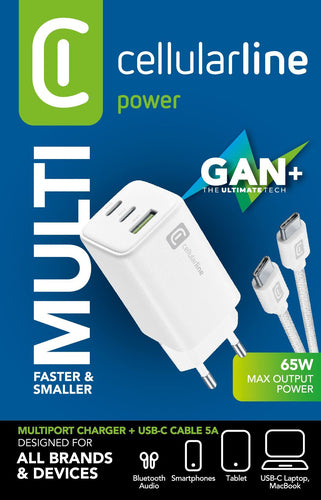 Kit Multipower 65W - Smartphone, tablet e laptop