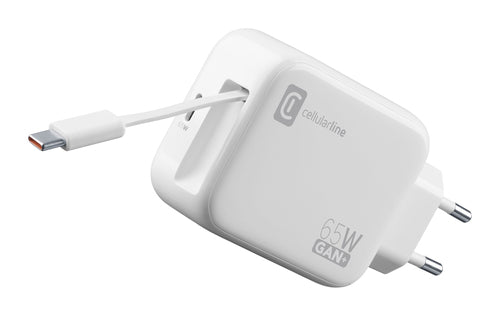 USB-C-Anschluss-Ladegerät und Kabel, 65 W