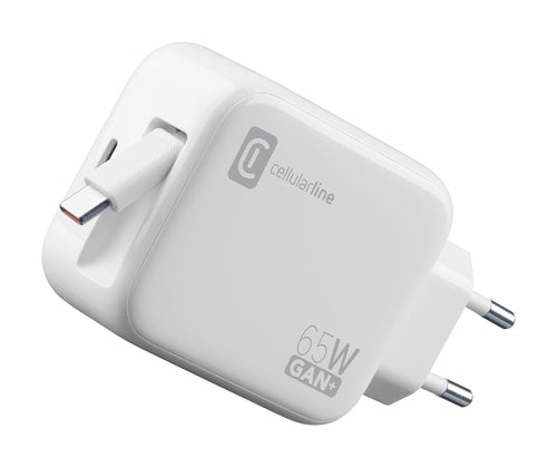 Caricabatterie e cavo con porta USB-C, 65 W