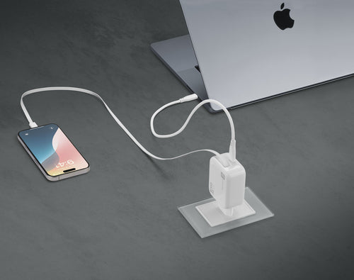 USB-C-Anschluss-Ladegerät und Kabel, 65 W