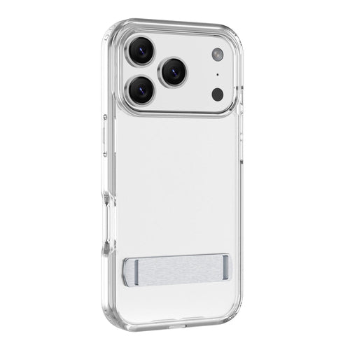 Clear Stand - Transparent case with integrated stand for hands-free use.