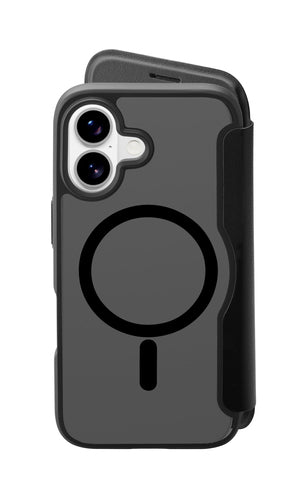 Daily Mag - Book cover with semi-transparent hard back compatible with Magsafe® ecosystem