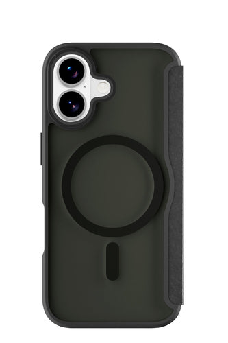 Daily Mag - Book cover with semi-transparent hard back compatible with Magsafe® ecosystem