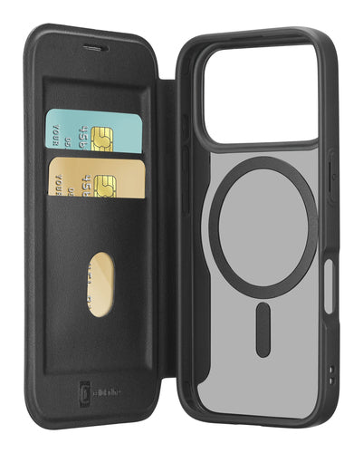 Daily Mag - Book cover with semi-transparent hard back compatible with Magsafe® ecosystem