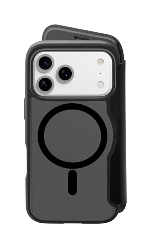 Daily Mag - Book cover with semi-transparent hard back compatible with Magsafe® ecosystem