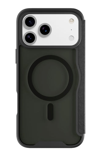 Daily Mag - Book cover with semi-transparent hard back compatible with Magsafe® ecosystem