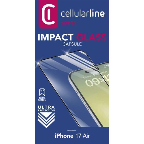 Impact Glass - iPhone 17 Air Verre trempé résistant bord à bord