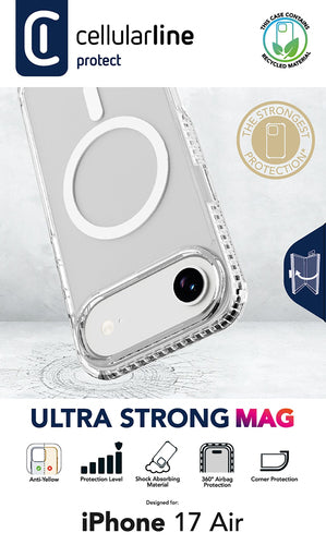 Ultra Strong Mag - Étui transparent ultra-protecteur avec bords renforcés anti-chocs