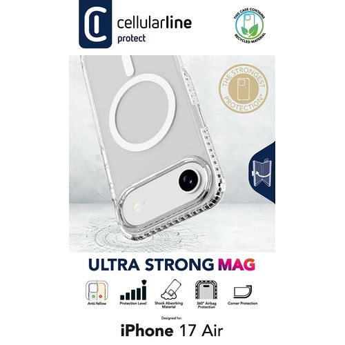 Ultra Strong Mag - Étui transparent ultra-protecteur avec bords renforcés anti-chocs