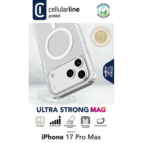 Ultra Strong Mag - Étui transparent ultra-protecteur avec bords renforcés anti-chocs