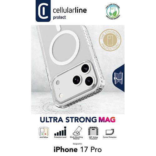 Ultra Strong Mag - Étui transparent ultra-protecteur avec bords renforcés anti-chocs