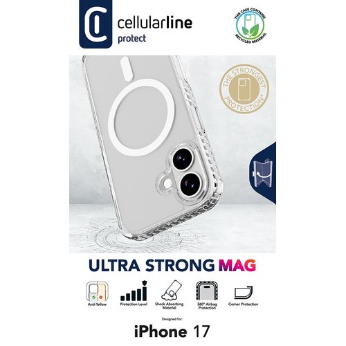 Ultra Strong Mag - Étui transparent ultra-protecteur avec bords renforcés anti-chocs