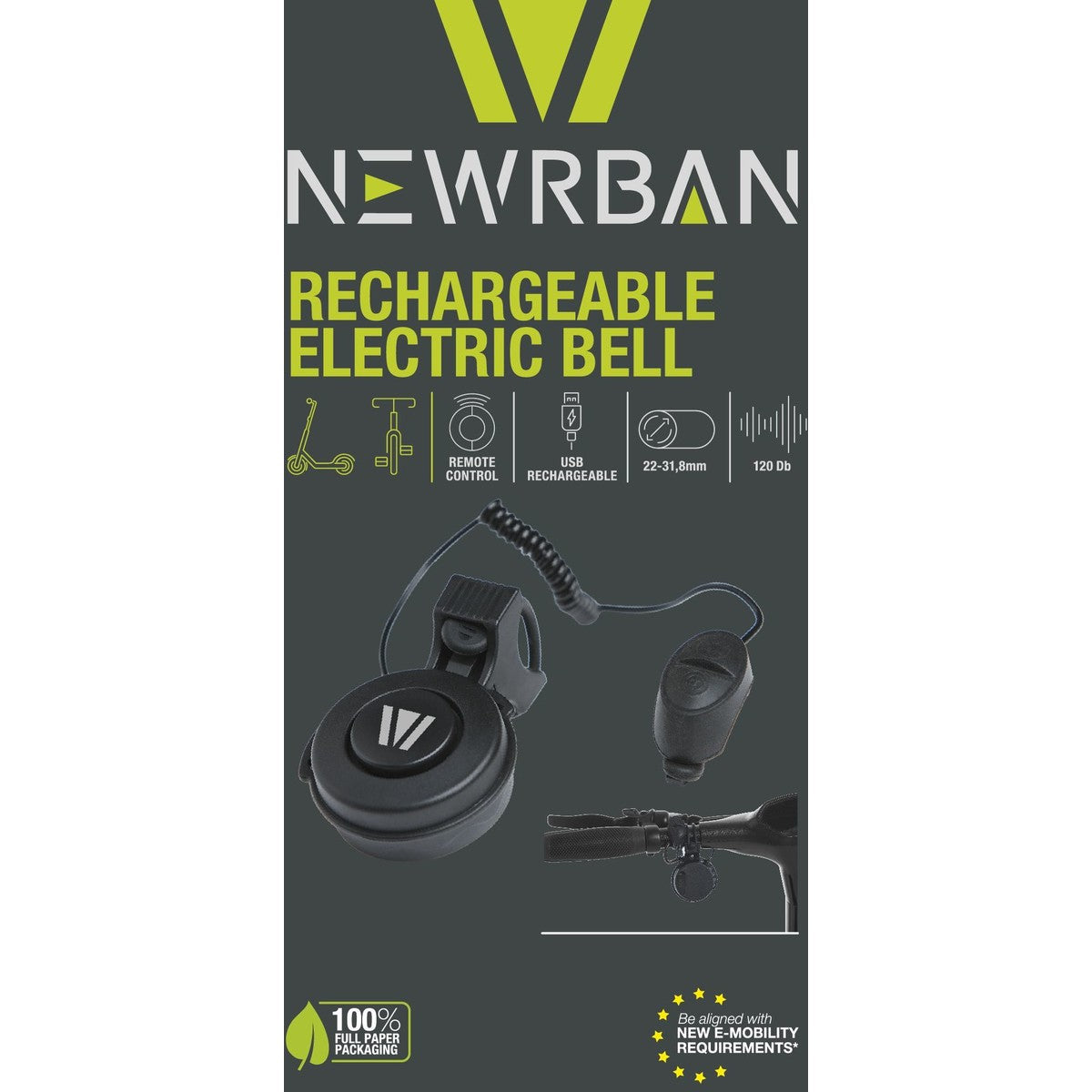 Electric Bell for Bikes and E-Scooters