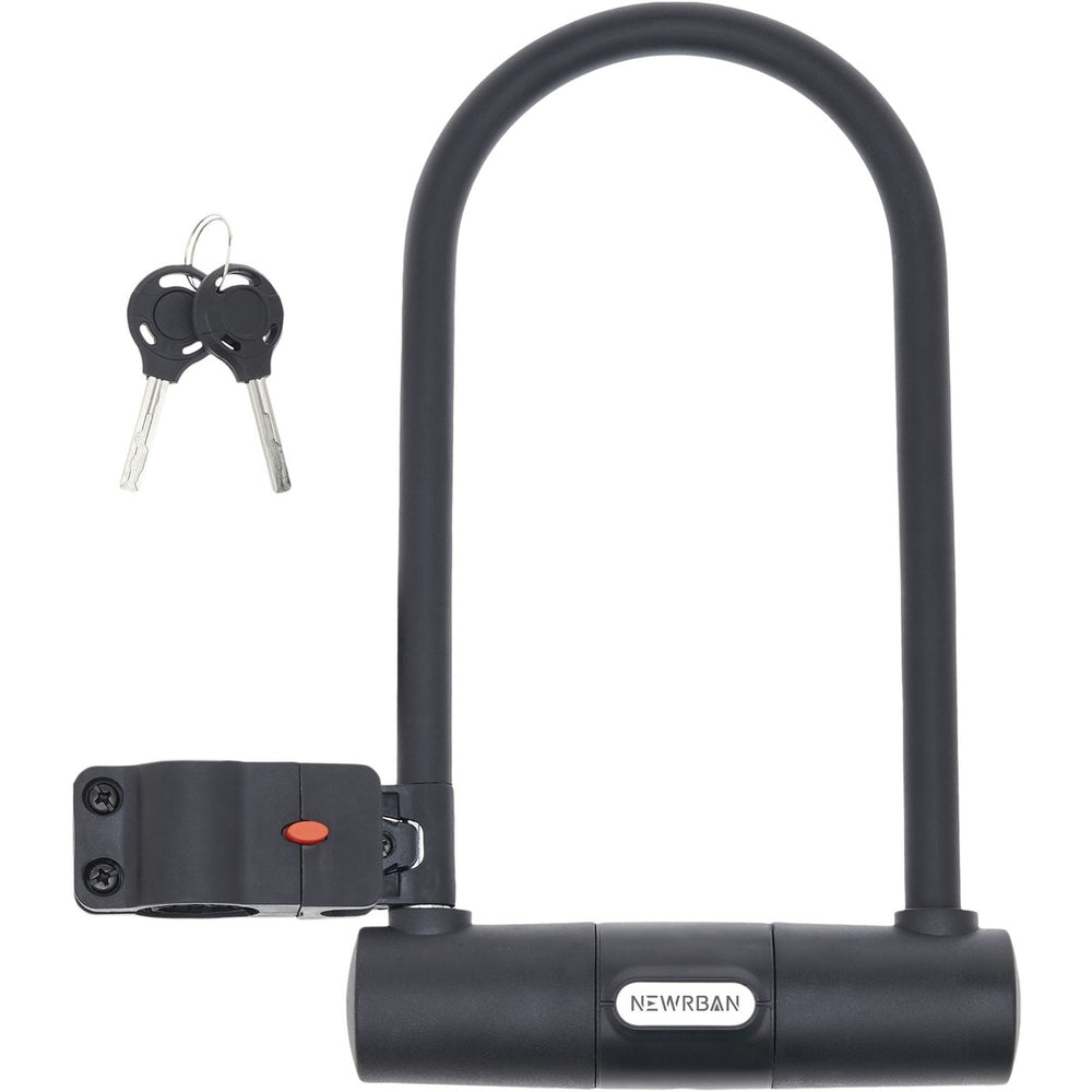 U-lock with mounting bracket