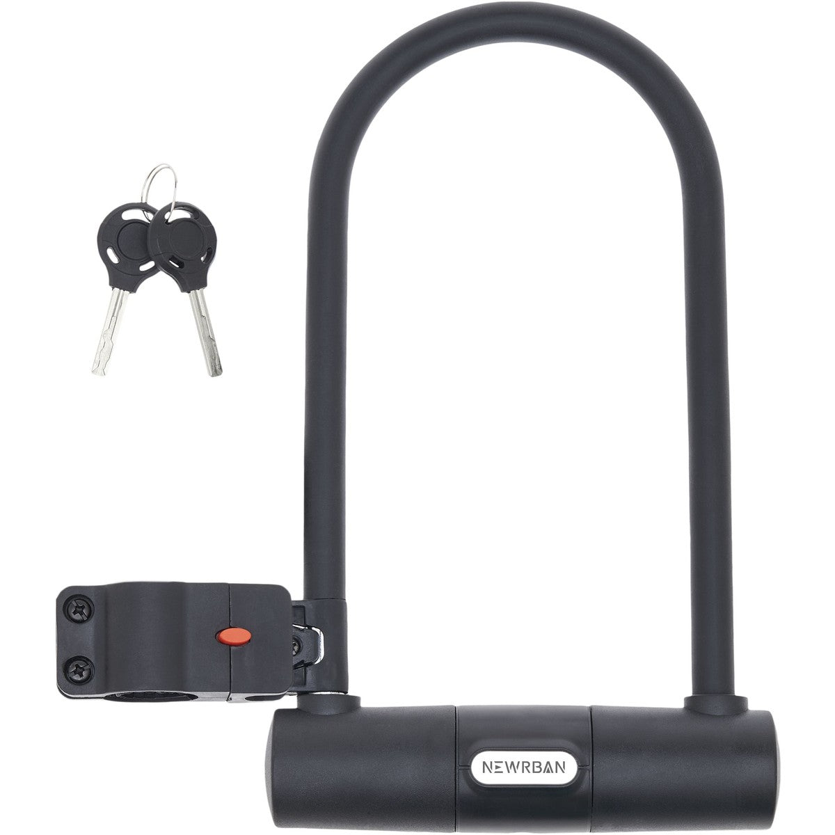 U-lock with mounting bracket