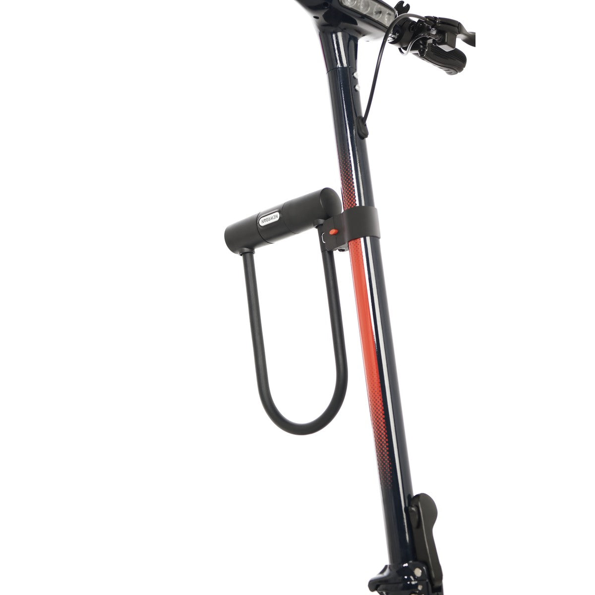 U-lock with mounting bracket