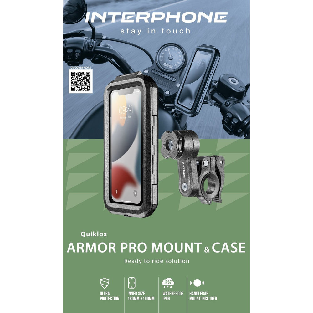 Étui rigide Quiklox® de 6.5" pour moto 