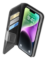 Cellularline 8018080445934 mobile phone case 17 cm (6.7") Folio Black