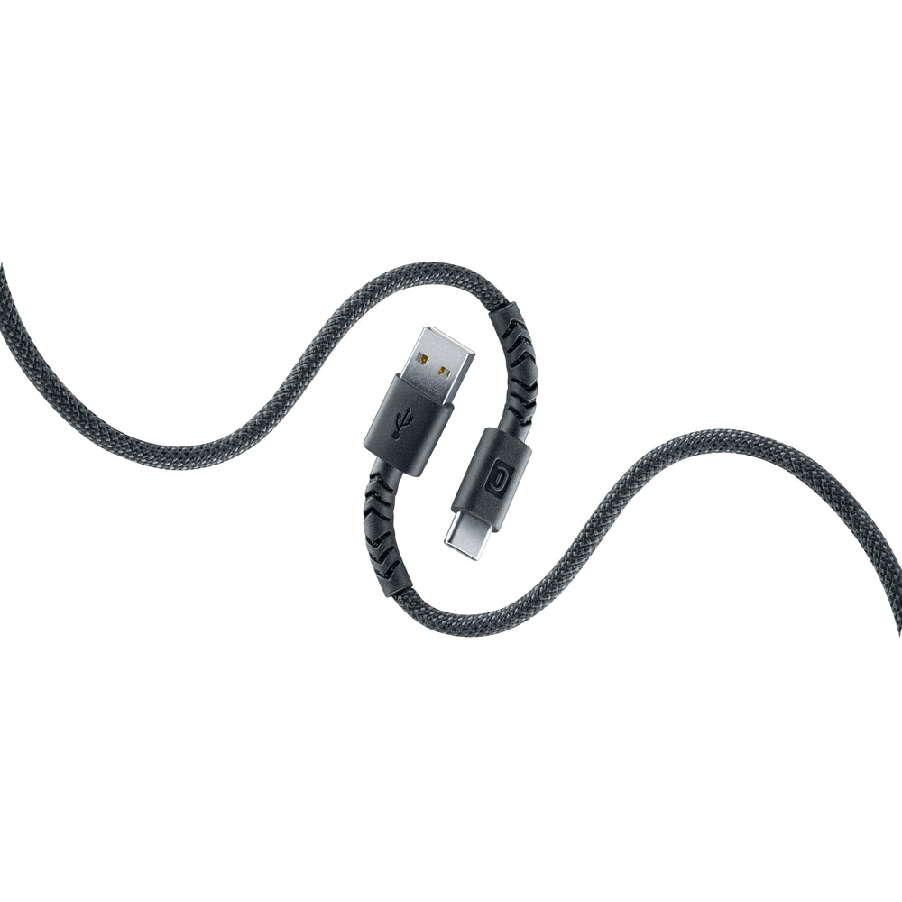 Cellularline USBDATAUBRA2C15K USB cable 1,5 m USB A USB C 15 W Black