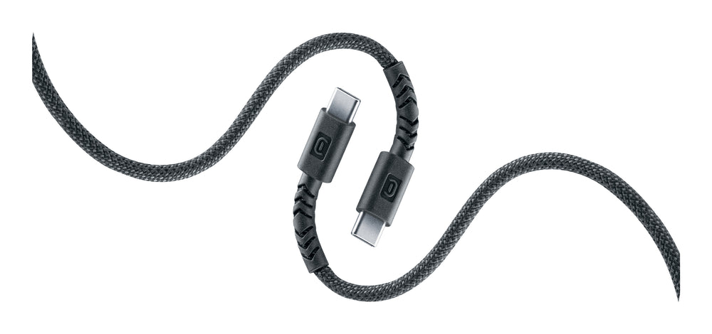 Cellularline USBDATAUBRC2C15K USB cable 1,5 m USB C 60 W Black