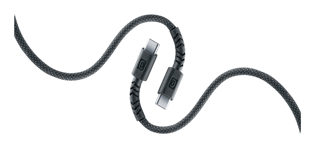 Cellularline USBDATAUBRC2C15K USB cable 1,5 m USB C 60 W Black