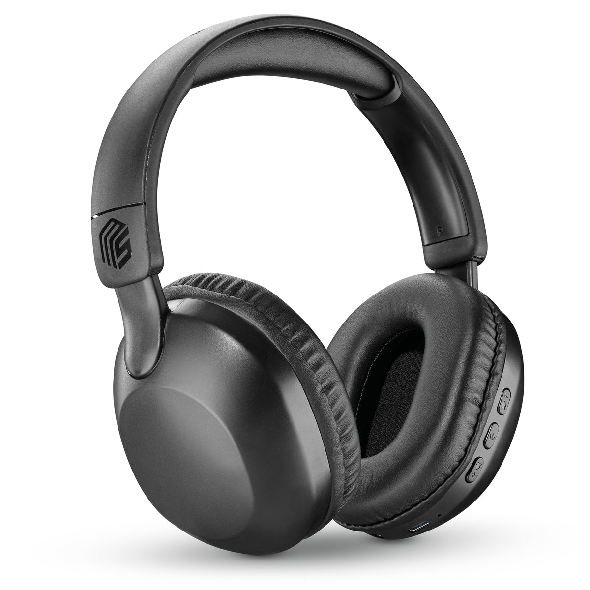 Music Sound EASY Headset Wireless Head-band Calls/Music USB Type-C Bluetooth Black