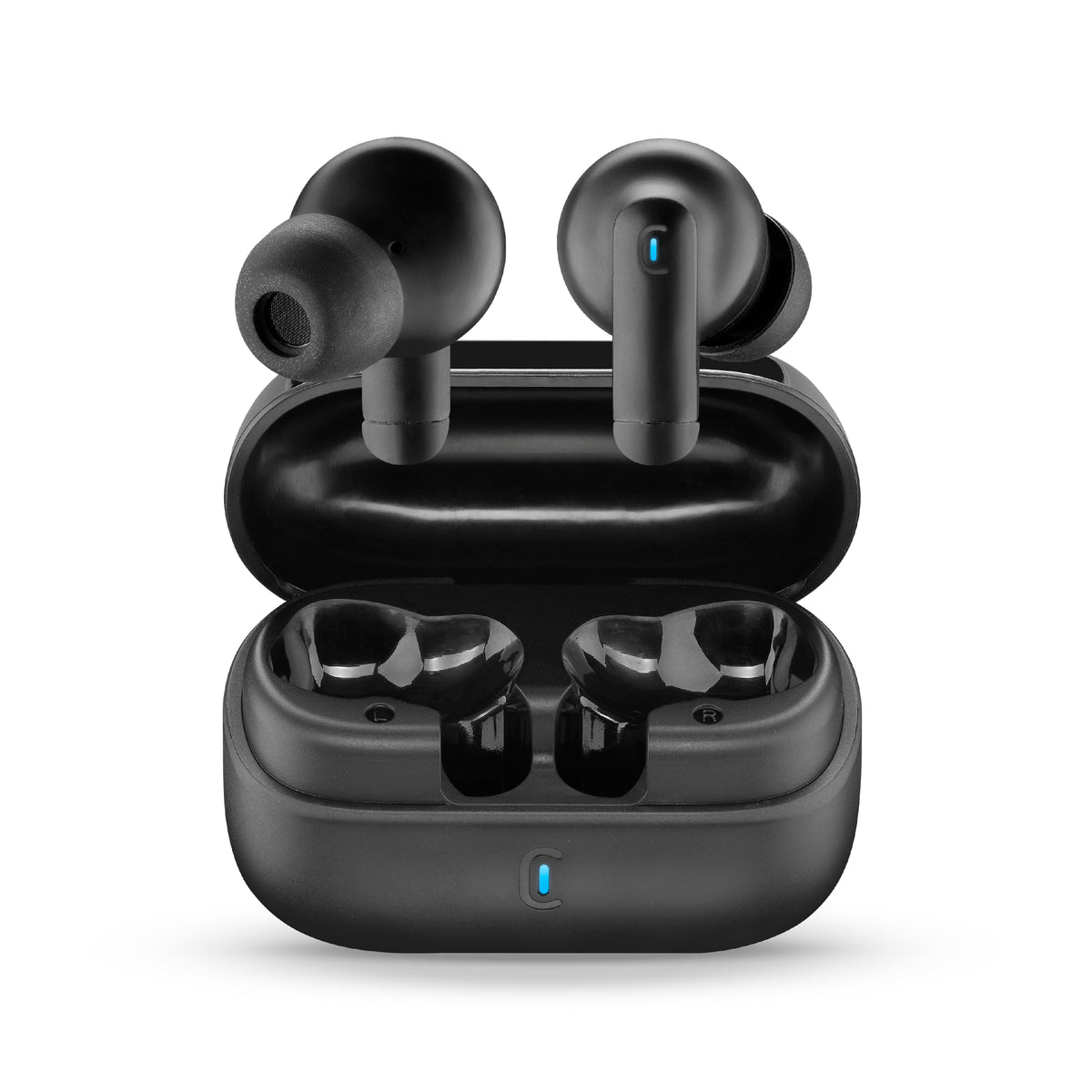 Cellularline ZIP IN-EAR Headset True Wireless Stereo (TWS) Calls/Music USB Type-C Bluetooth Black