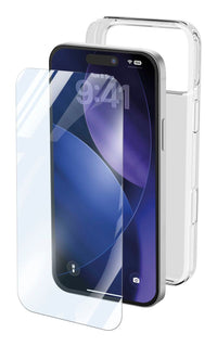 Cellularline PROTKITIPH18PROT mobile phone case 16 cm (6.3") Cover Transparent
