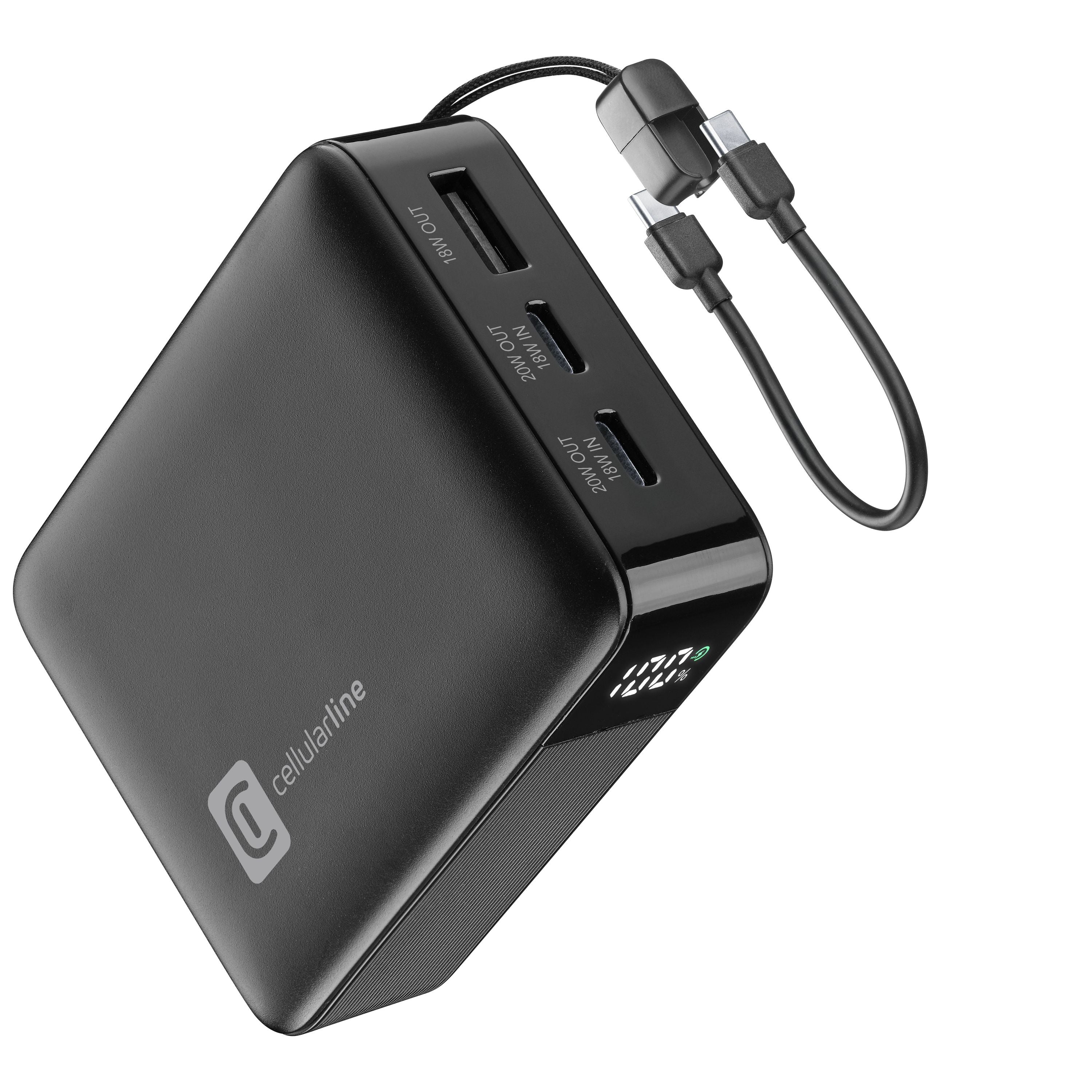 Power Bank 10.000 mAh LCD 20W USB-C